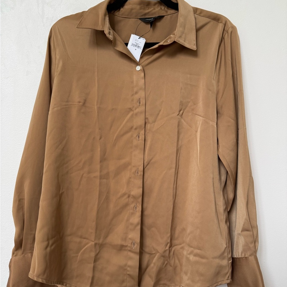 Banana Republic Brown Button Down Shirt